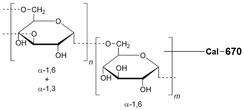 钙离子荧光探针Cal-670-Dextran Conjugate *MW 10,000*    货号20457